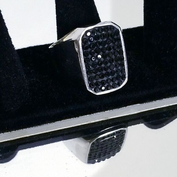 EDFORCE Men's stainless steel ring - Picture 2 of 7